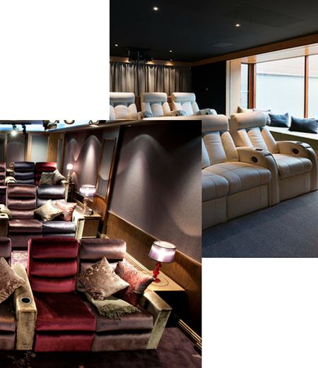 Luxury Home Theatre Seating - Wavetrain Cinemas