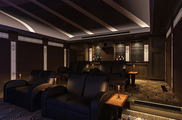 The Gatsby - Home Cinema Room