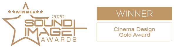 Sound Image Awards 2020 - Cinemas Design Gold Award Winner