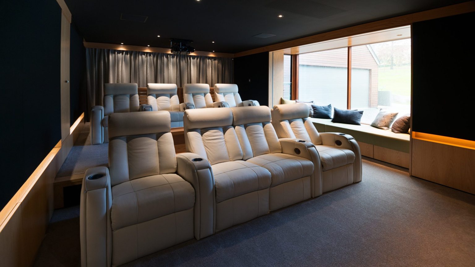 Professional home theatre installation